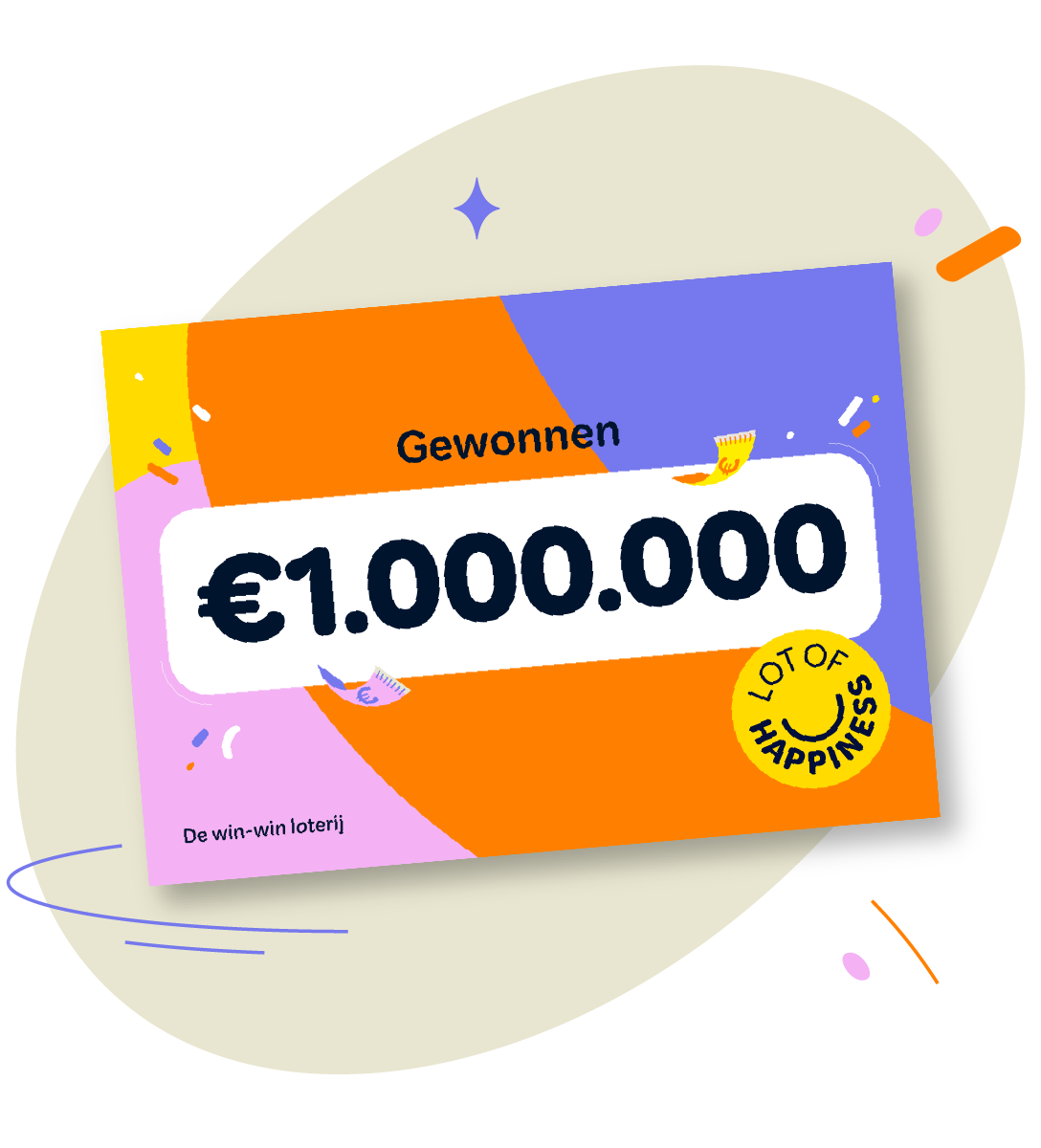 Maak kans op 1 miljoen bij Lot of Happiness