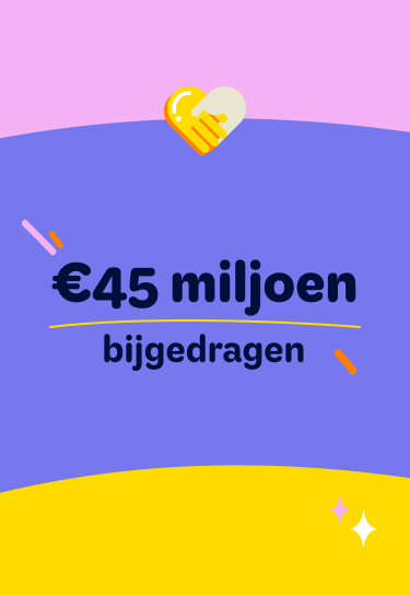 €45 miljoen bijgedragen aan goede doelen - Lot of Happiness