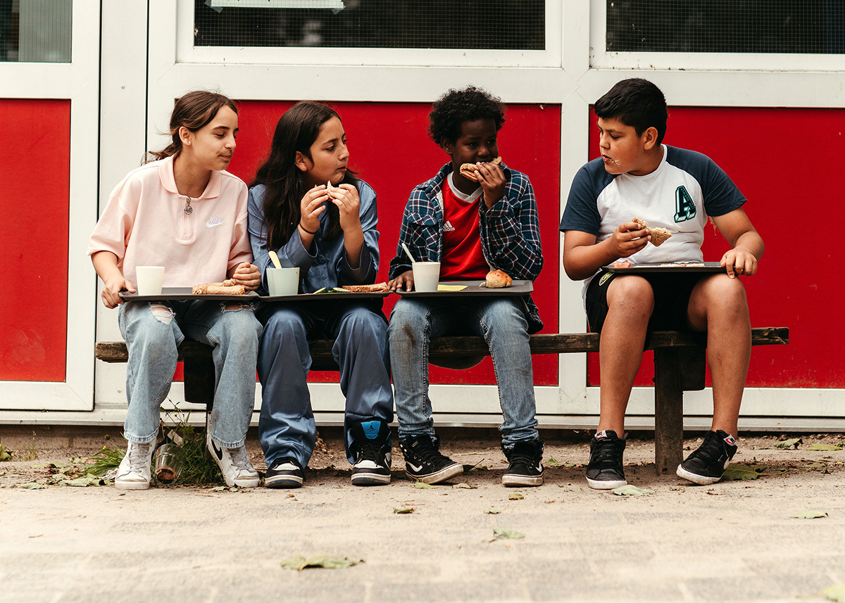 Lunchmaatjes bij Lot of Happiness