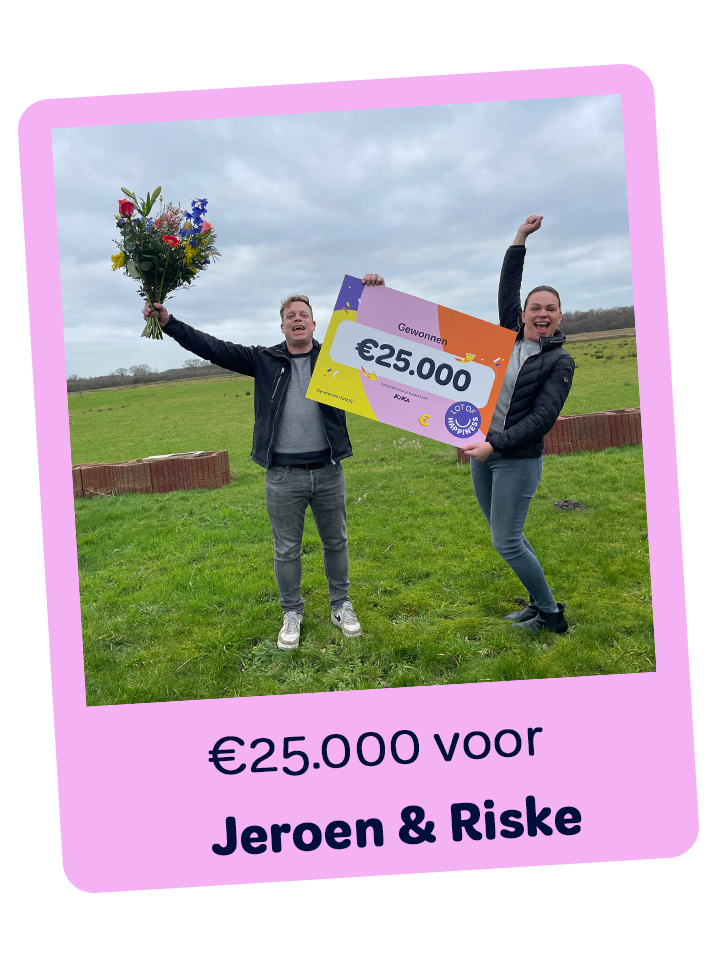 Jeroen en Riske - 25.000