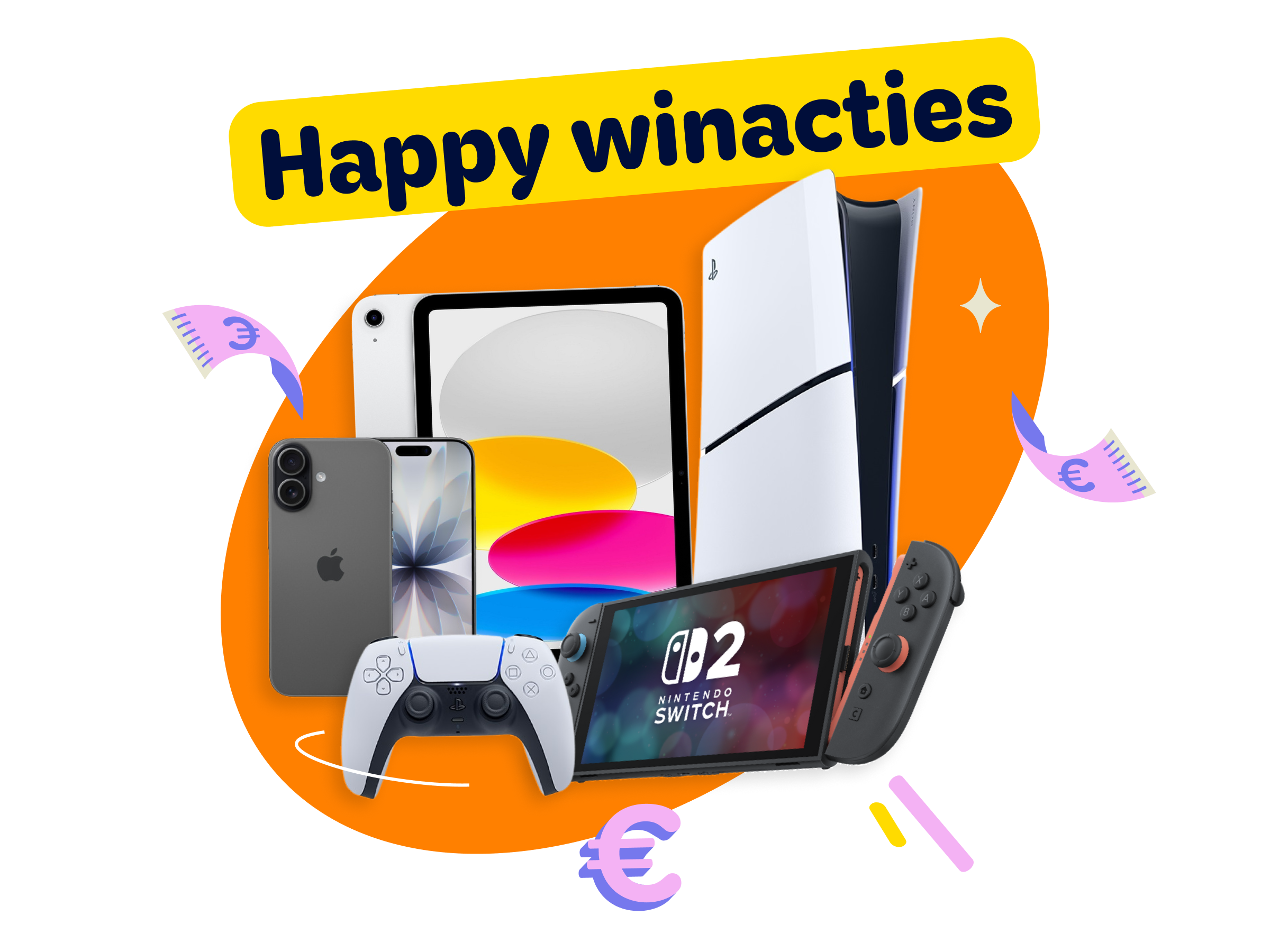 Happy winacties